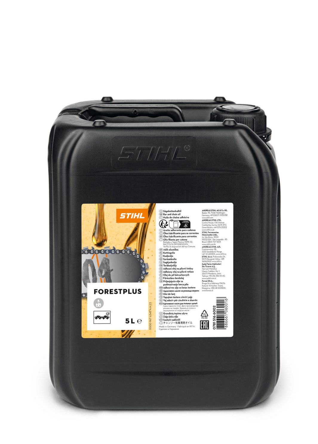 Ulei lanţ ForestPlus 5L - Best Service